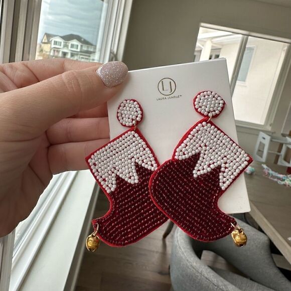 New Laura Janelle Christmas earrings - Picture 1 of 3